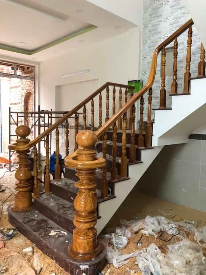 cầu thang gỗ đồng nai